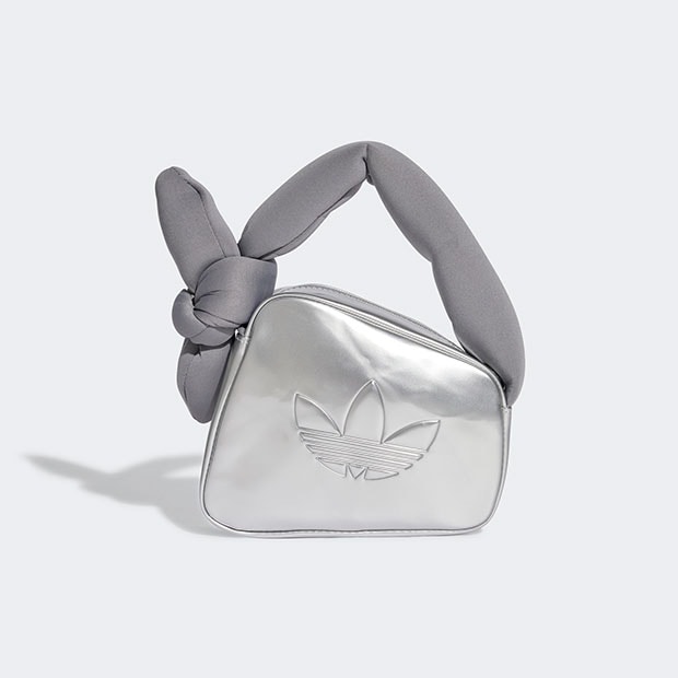 ミニ エアライナーバッグ　シルバーメタリック　