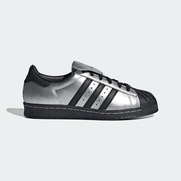 レディース スーパースター 82 SUPERSTAR 82 njo15 シルバーメタリック