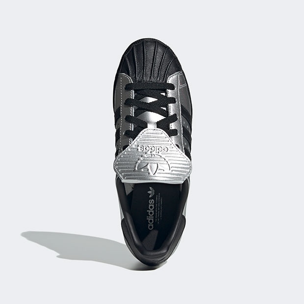 レディース スーパースター 82 SUPERSTAR 82 njo15 シルバーメタリック