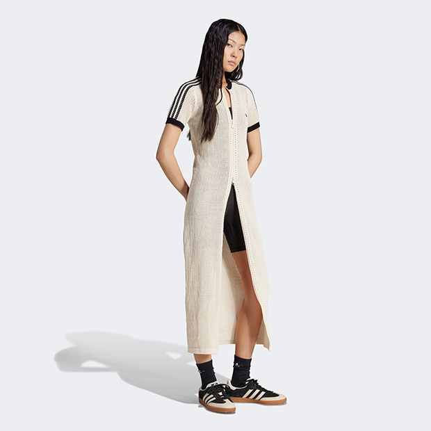 アディダス　プレミアムクロシェワンピース　XXL adidas ワンピース オリジナルス プレミアム クロシェ