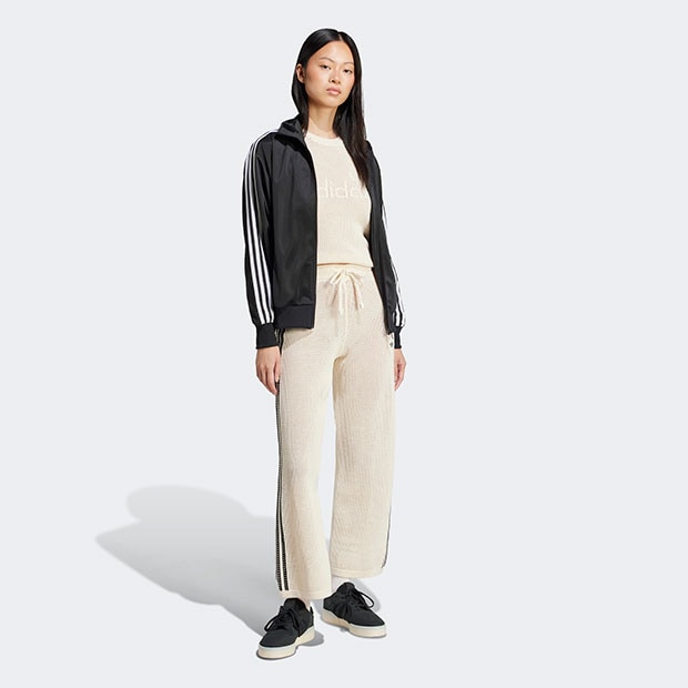 オリジナルス プレミアム クロシェ トラックトップトラックパンツXS adidas パンツ オリジナルス プレミアム クロシェ トラック