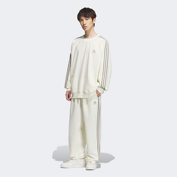 ADULT ORIENTED ROBES ナイロントラックパンツ アイボリーXL ADULT ORIENTED ROBES ナイロントラックパンツ アイボリーXL