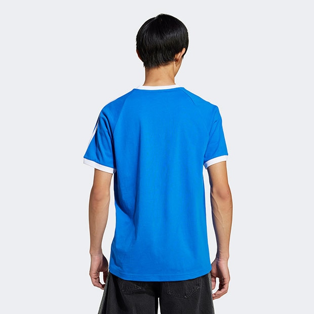 【関税・送料込み】adidas アディカラー クラシックス Tシャツ アディカラー クラシックス スリーストライプス Tシャツ ブルー
