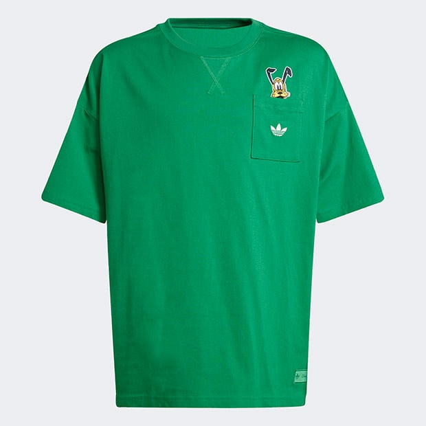 ジュニア アディダス ディズニー ADIDAS DISNEY ミッキーマウス 半袖Tシャツ キッズ　グリーン　