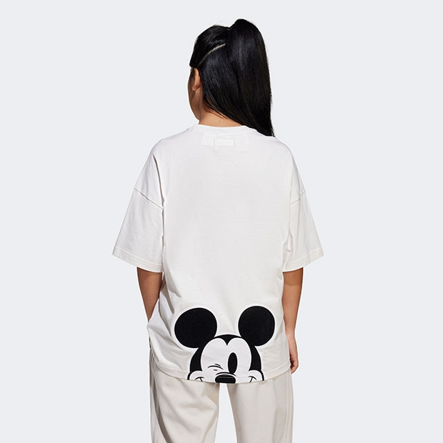 ジュニア アディダス ディズニー ADIDAS DISNEY ミッキーマウス 半袖Tシャツ キッズ　クラウドホワイト　