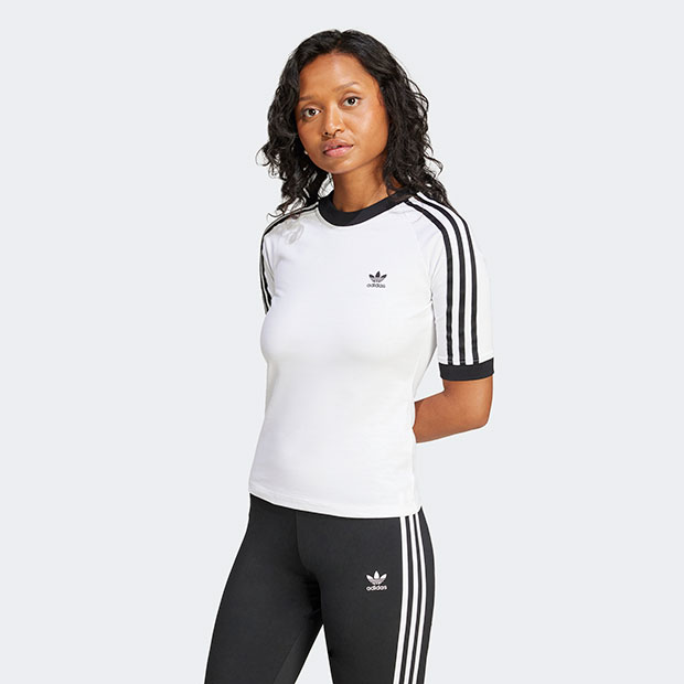 入手困難☆アディダス Lサイズ 半袖 Tシャツ テリー 3ストライプス 白 adidas tシャツ テリー スリーストライプス 半袖Tシャツ
