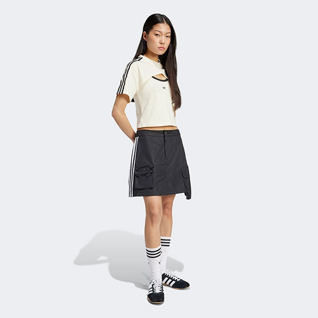 noir keinin カットアウトホワイトTシャツ S レディース カットアウト カリ半袖Tシャツ クリームホワイト ｜すべて