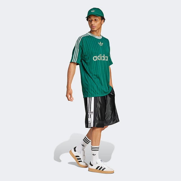 アディカラー 半袖Tシャツ カレッジエイトグリーン ｜アパレル