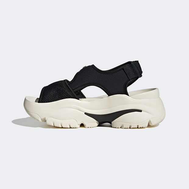 レディース オズガイア サンダル OZGAIA SANDALS nmo97 コアブラック×オフホワイト