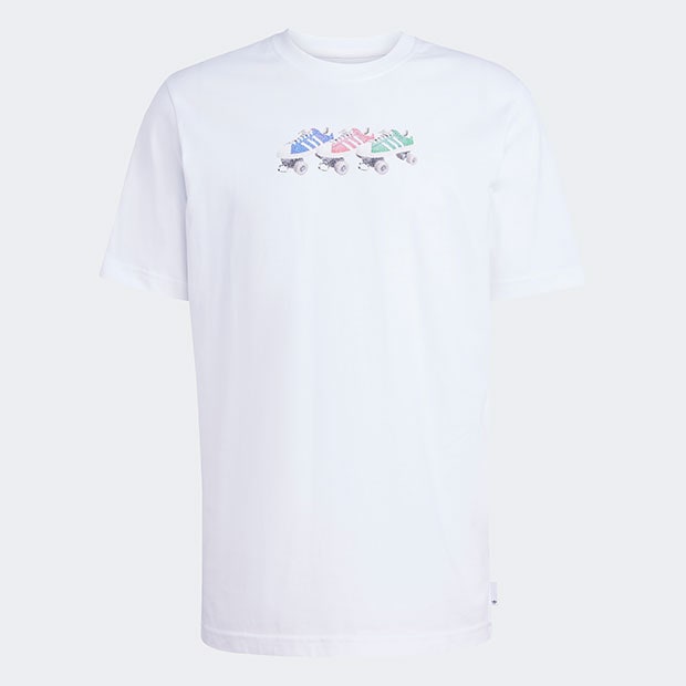 アディダス オリジナルス 半袖Tシャツ ホワイト ｜すべての商品