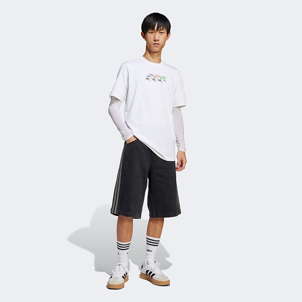 アディダス オリジナルス 半袖Tシャツ ホワイト ｜すべての商品