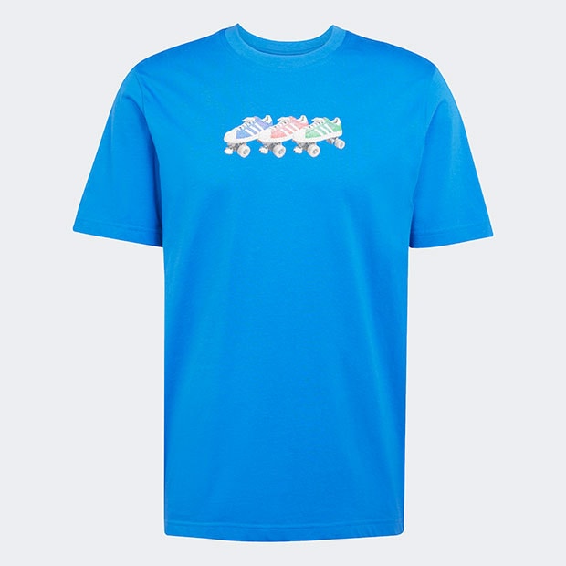 アディダスオリジナルス アディカラー クラシックシャツ 半袖　M アディダス オリジナルス 半袖Tシャツ ブルー ｜すべての商品｜meister
