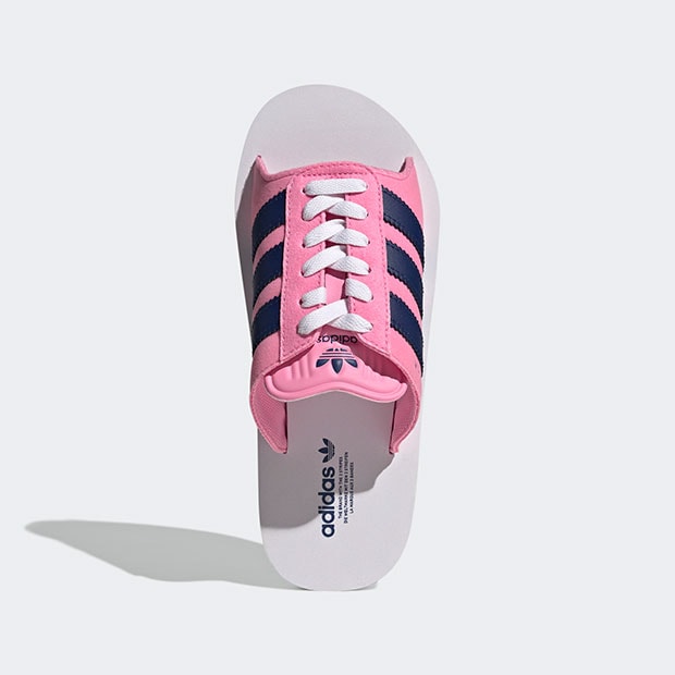 [Adidas] Gazelle Beach Pink Originals Slippers ★早期完売★ レディース ガゼル ビーチ スライド GAZELLE BEACH SLIDES nqz22
