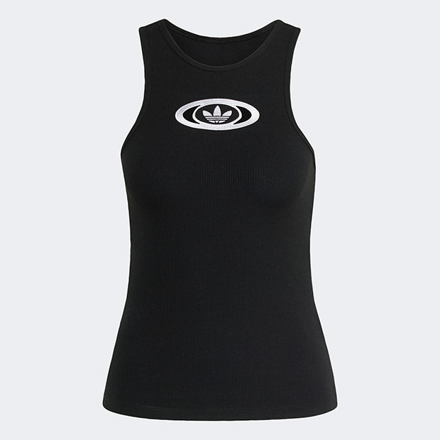 レディース アディダス オリジナルス タンクトップ ブラック