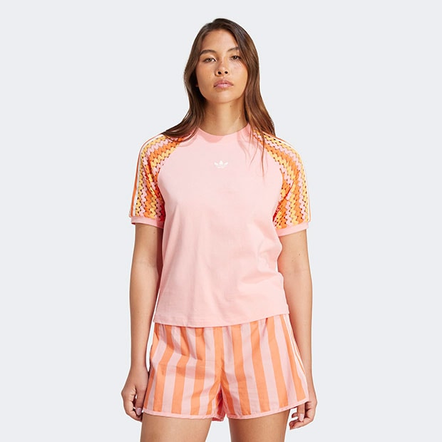 レディース アディダス オリジナルス サマーグロー カリ 半袖Tシャツ