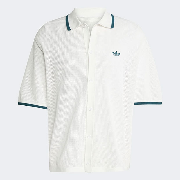 adidas 半袖セーター 160/84A ホワイト アディカラー オーバーサイズ半袖Tシャツ ホワイト ｜アパレル
