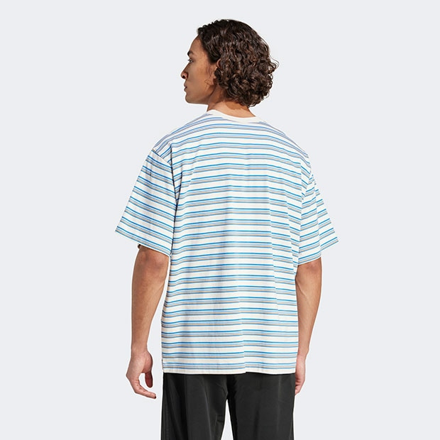 アディダス オリジナルス ストライプ 半袖Tシャツ ブランチ