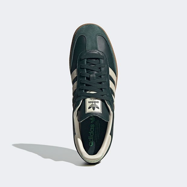 サンバ OG SAMBA OG njw02 シャドーグリーン×クリームホワイト