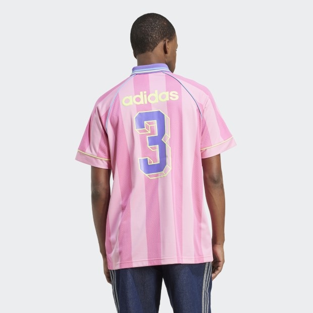 adidas ロシア限定 ヴィンテージ ヌードプリントTシャツ ピンク L 希少 ジャカード ジャージー ルシッドピンク ｜すべての商品｜meister kobe