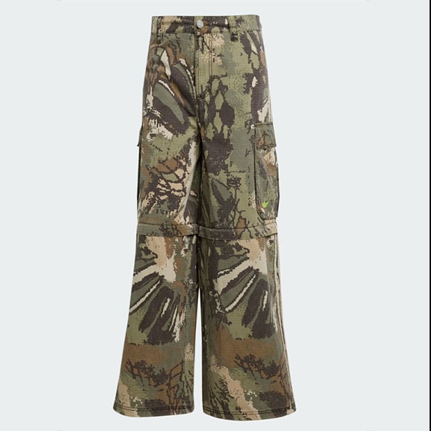 adidas ジップオフ　カーゴパンツ　マルチカラー アディダス オリジナルス 迷彩 カーゴ ジップオフ パンツ マルチ
