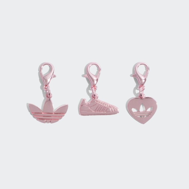 ユニセックス シューレース & チャーム ライトピンク ｜すべての商品