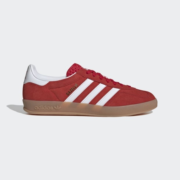 メンズ ガゼル インドア GAZELLE INDOOR nkt64 ベタースカーレット×フットウェアホワイト