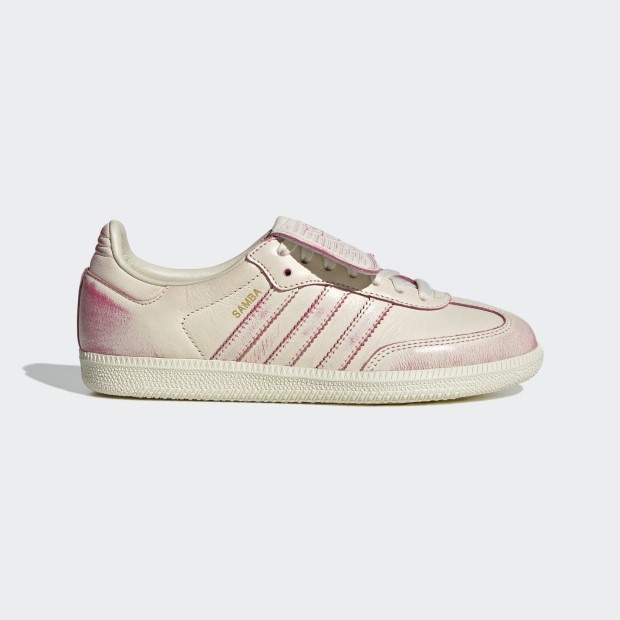 adidas SAMBA LT cream white／pink レディース サンバ LT SAMBA LT opf97 クリームホワイト×ショック