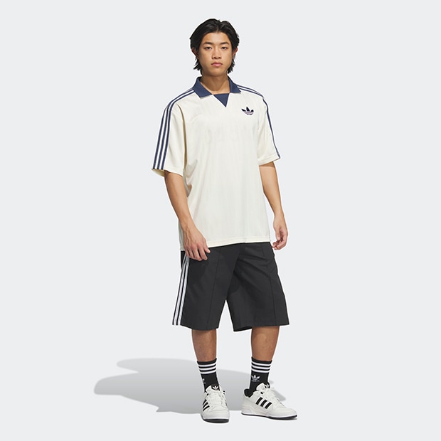 【韓国限定】adidas 襟付きゴーリートップ ゲームシャツ white adidas｜【公式】アディダス adidas 襟付きゴーリートップ