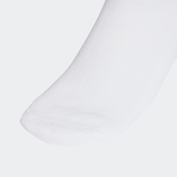 アディカラー スリーストライプス アンクルソックス 3足組　ホワイト　