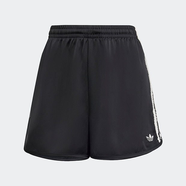 レディース ADIDAS ORIGINALS サテン ショーツ ラッフル スリー