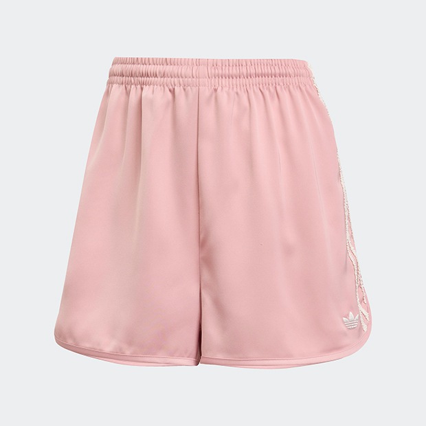レディース ADIDAS ORIGINALS サテン ショーツ ラッフル スリー