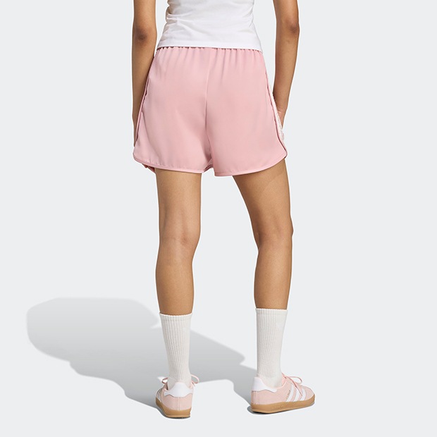 レディース ADIDAS ORIGINALS サテン ショーツ ラッフル スリー