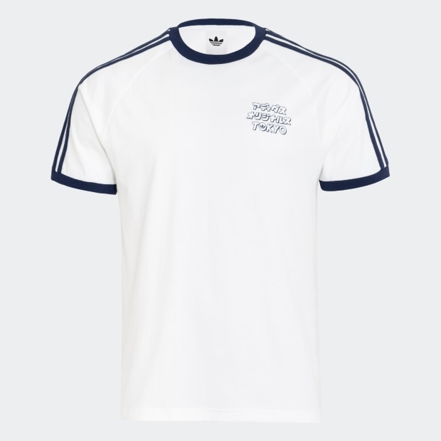 アディカラー TYOカタカナ 半袖グラフィックTシャツ　ホワイト　