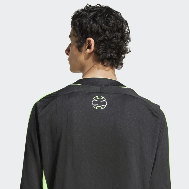 アディカラー チームガイスト 長袖Tシャツ ブラック×シグナルグリーン