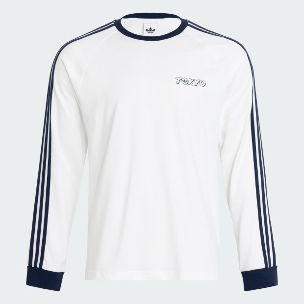 アディカラー TYOカタカナ 長袖グラフィックTシャツ　ホワイト　|シャツ・インナー|アパレル
