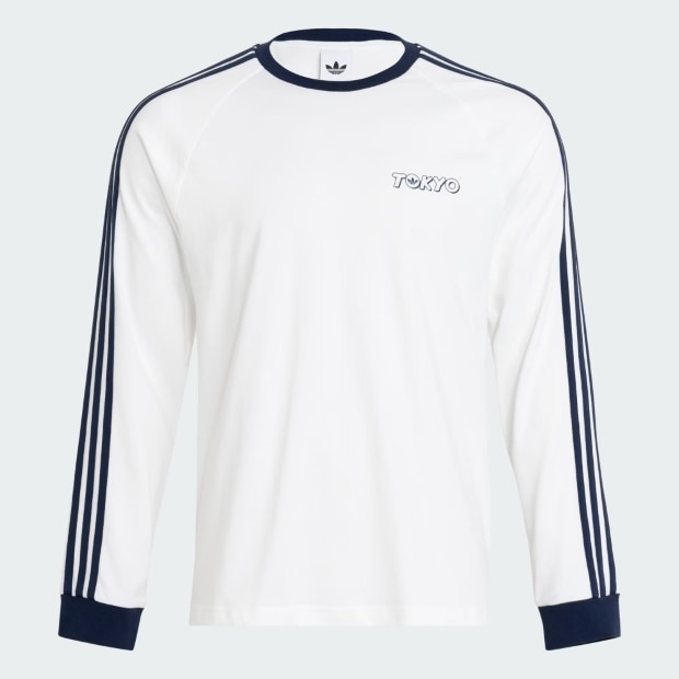 アディカラー TYOカタカナ 長袖グラフィックTシャツ ホワイト ｜すべて