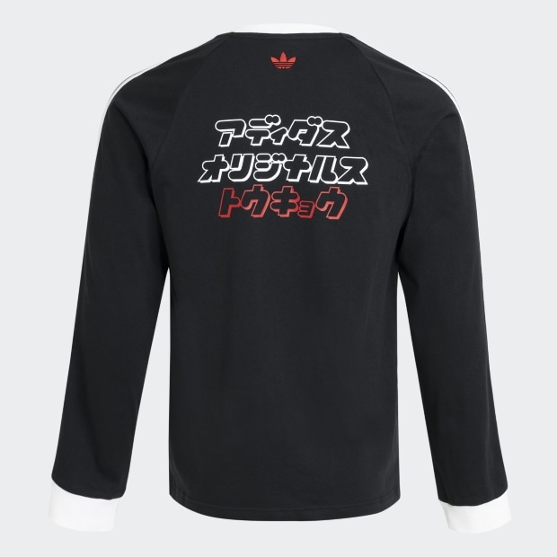 アディカラー TYOカタカナ 長袖グラフィックTシャツ ブラック ｜すべて