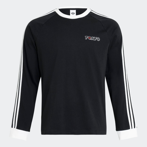 アディカラー TYOカタカナ 長袖グラフィックTシャツ ブラック ｜すべて