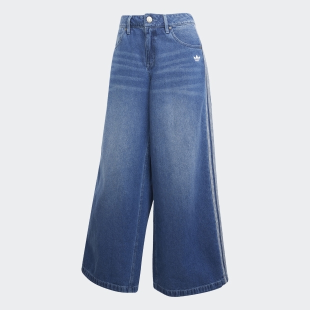 アディカラー デニム ADILENIUM パンツ JV7455 size 26 アディダス アディカラー デニム Adilenium パンツ - グレー