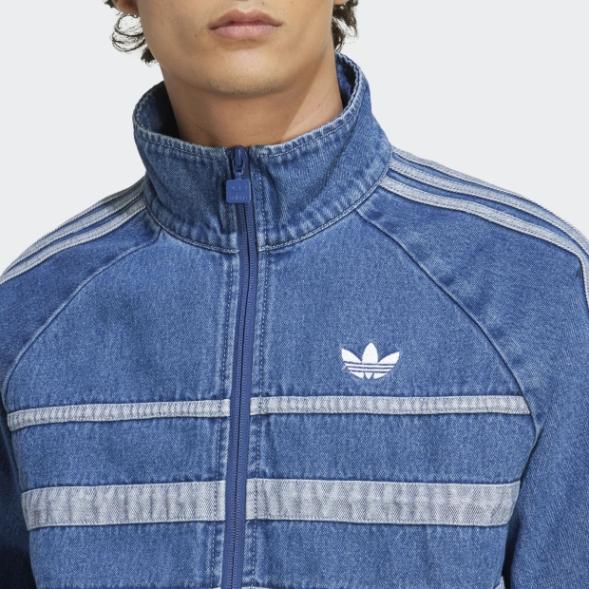 adidas デニムジャケット M ライトブルー adidas コート ジャケット アディダス M FIRST TT DENIM