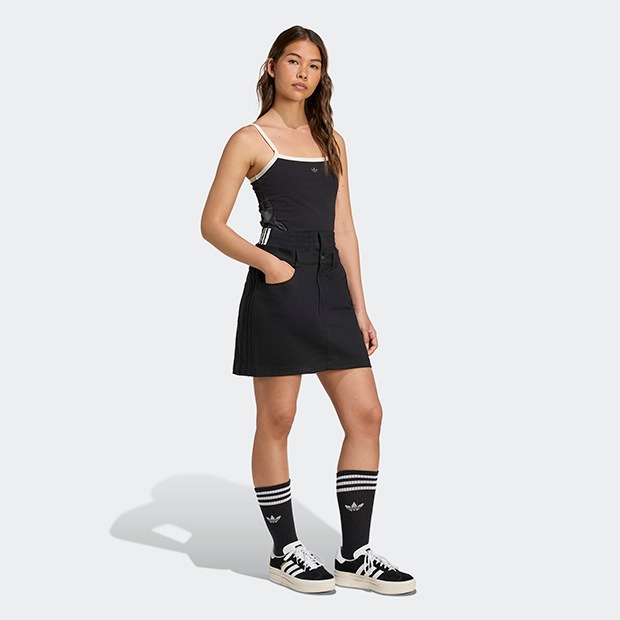 ★adidas/ファイヤーバード ユーティリティ ミニ スカート★ レディース ファイヤーバード ユーティリティ ミニスカート