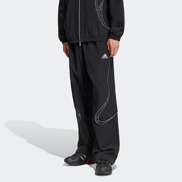 【adidas 】 スタジャン ma-1 ✳︎超美品✳︎ 海外限定 ☆チャイナトラックトップ☆ adidas DENIM TRACK TOP