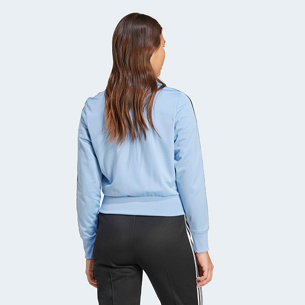 レディース アディカラー クラシックス ファイヤーバード トラックトップ アッシュブルー