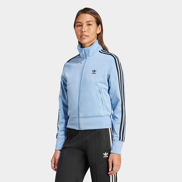 レディース アディカラー クラシックス ファイヤーバード トラックトップ　アッシュブルー　