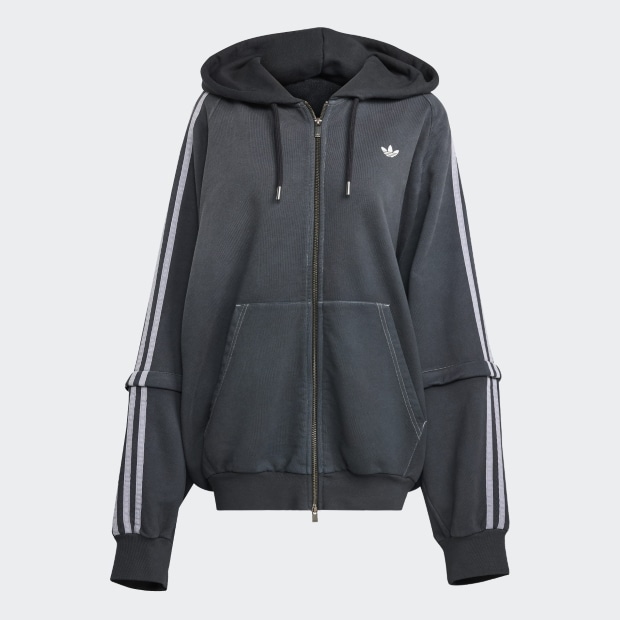 adidas アディダス ウォッシュド オーバーサイズ フルジップパーカー 楽天市場】 【公式】アディダス adidas 返品可 ライフスタイル