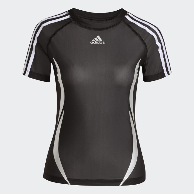 ADILENIUM シーズン 4 チームガイスト タイト シアー Tシャツ　ブラック　