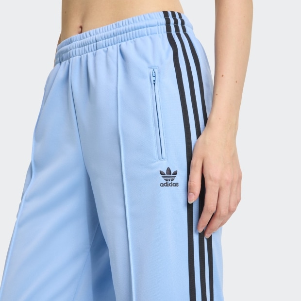 レディース アディカラー クラシックス ファイヤーバード トラックパンツ アッシュブルー×ブラック