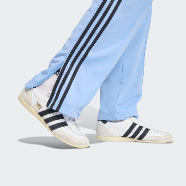 レディース アディカラー クラシックス ファイヤーバード トラックパンツ アッシュブルー×ブラック