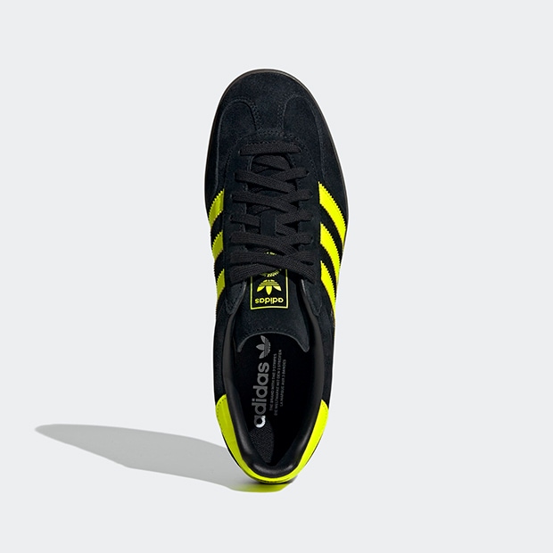 ガゼル インドア GAZELLE INDOOR omx10　コアブラック×ソーラーイエロー　