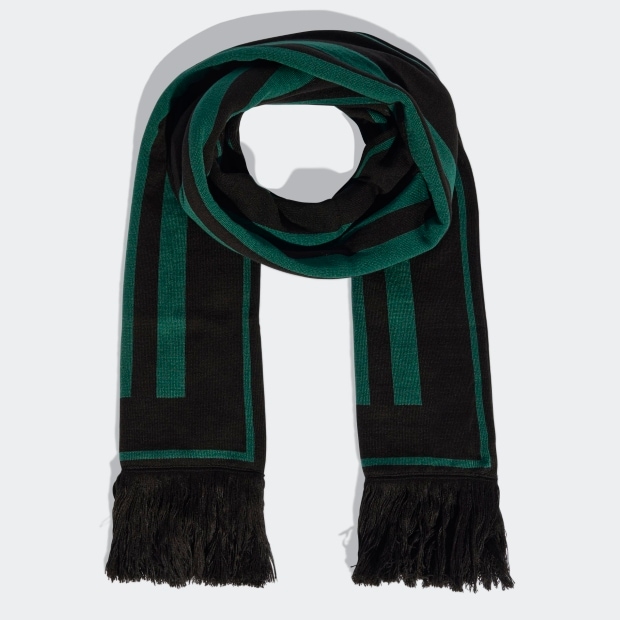 オーバーサイズ スカーフ　ブラック　